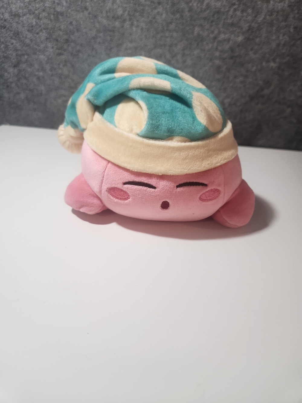 Club Mocchi- Mocchi- Sleeping Kirby Junior Plush. 12in.